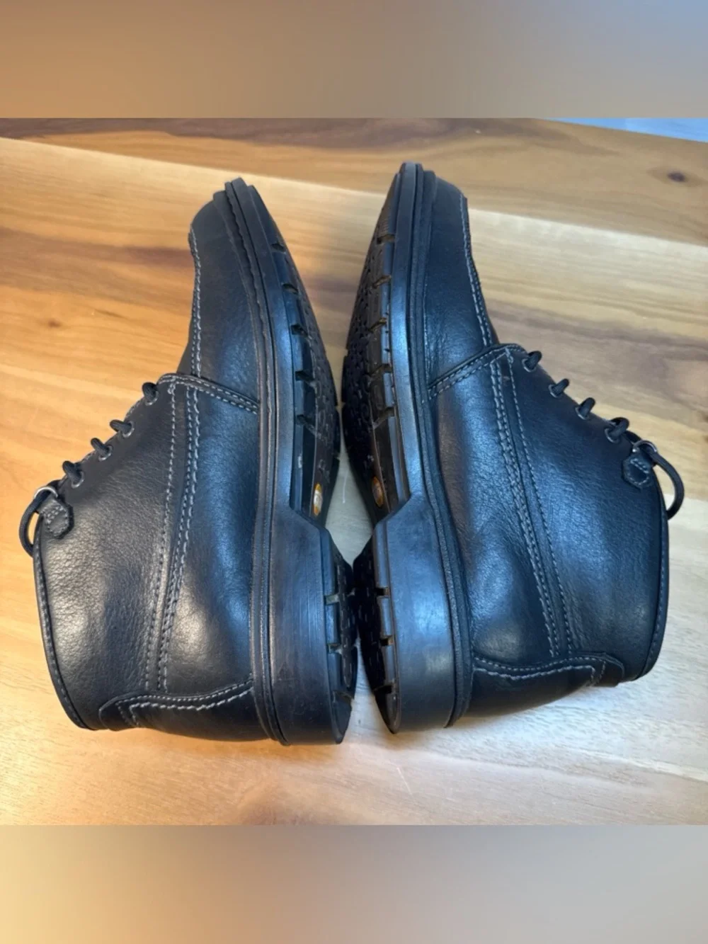 Clarks Boots Men’s Rockie Top GTX Active Air‎ Gore Tex Sz 8.5 M Black Leather